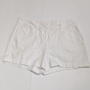 Ann Taylor Loft, The Riviera Short, White, 100% Cotton, size 4